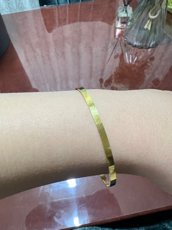 Ahlatcı 10 gr 22 Ayar 3 Mm Kibrit Çöpü Bilezik