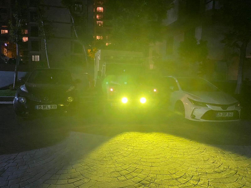 Norma Sarı Delici Offroad Led Sis Lambası