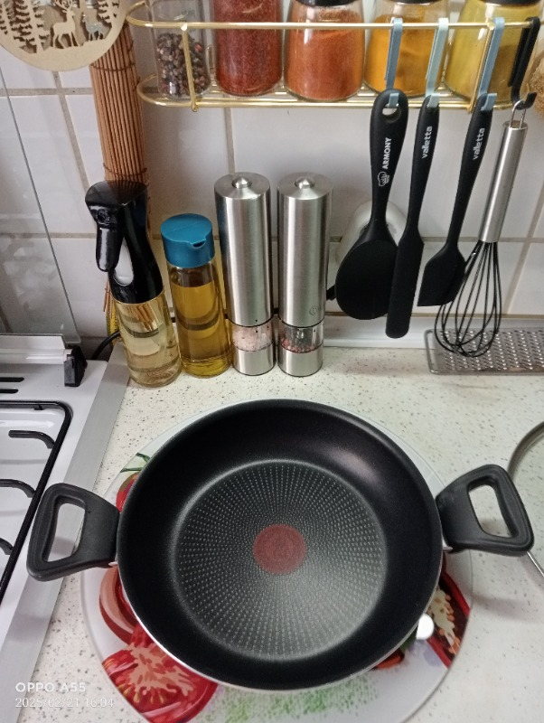 Tefal C38470 Titanyum 2X XL Kapaklı Sahan 24 cm - 2100123254