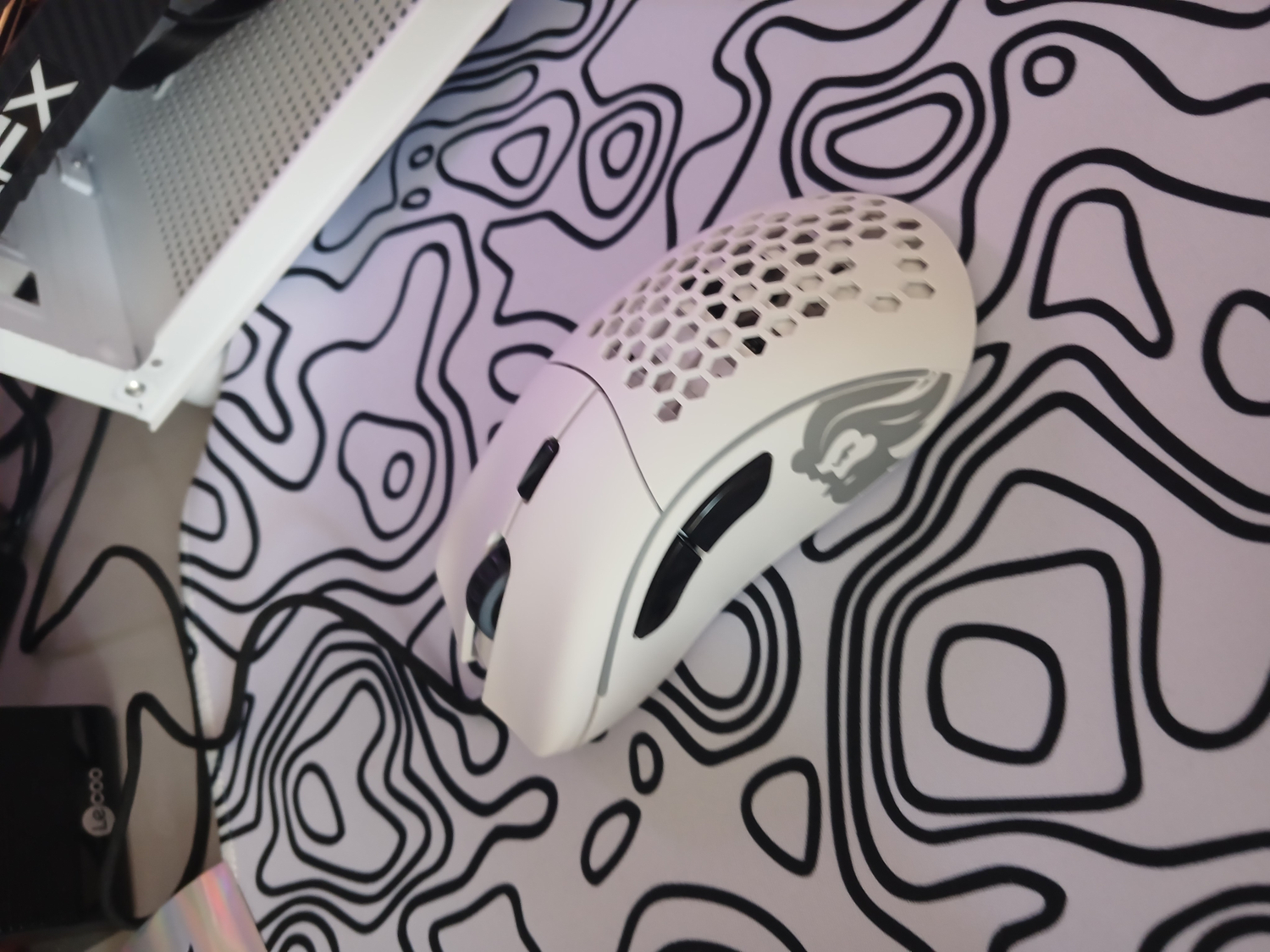 Glorious Model D Kablolu Mat Beyaz RGB Oyuncu Mouse 69Gr