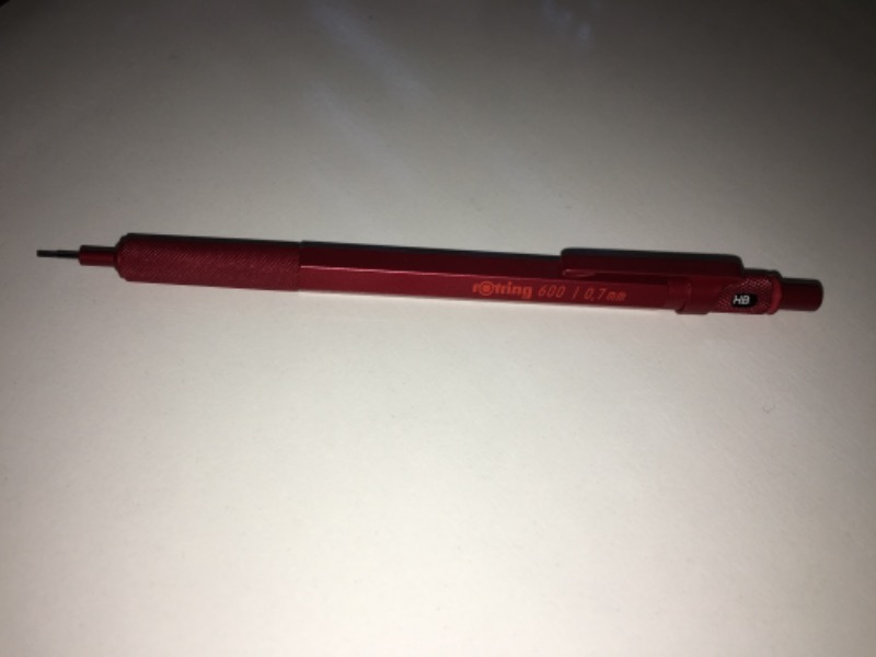 Rotring 2114265 600 Versatil Kalem 0.7 Kırmızı