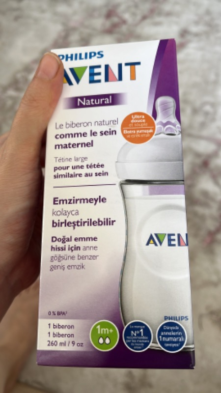 Philips Avent Natural PP Biberon 260 ml 1ay+ SCF033/17