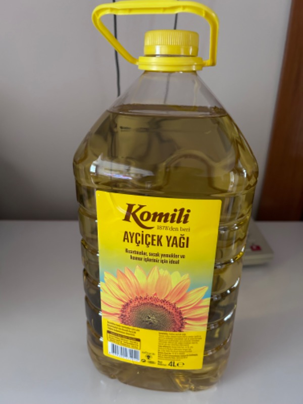 Komili Ayçiçek Yağı 4 lt