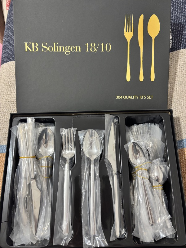 KB Solingen 84 Parça  Çatal Kaşık Bıçak Seti