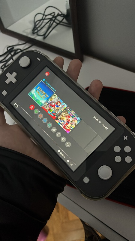 Nintendo Switch Lite Konsol Gri - G