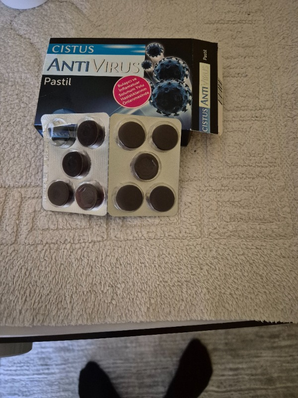 Antivirus Pastil Grip 10 Adet