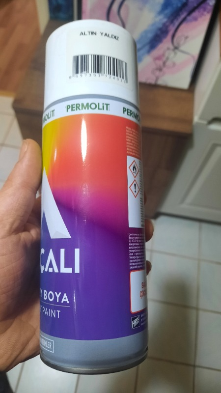 Akçalı Sprey Boya 400 ml 310 Altın Yaldız
