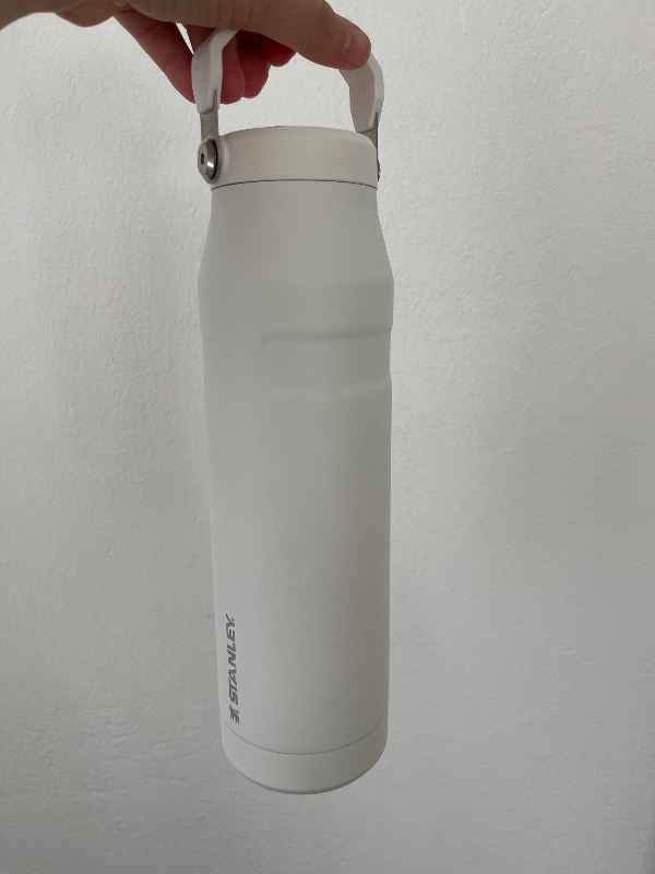 Stanley The IceFlow Flip Straw 2.0 Pipetli Termos Bardak 1,06 LT Buz Beyaz