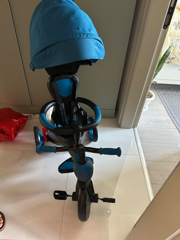 Globber Explorer 4in1 Trike Bisiklet - Kraliyet Mavisi