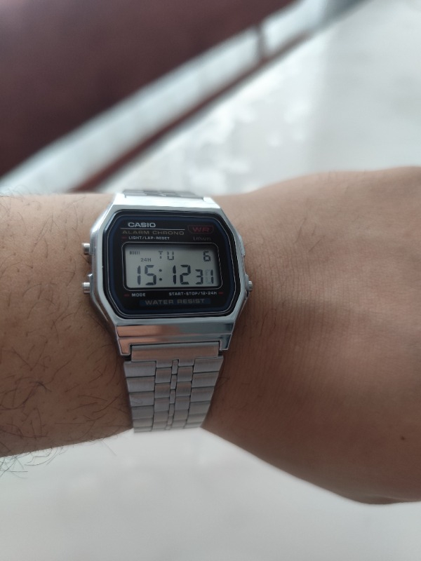Casio A159W-N1DF Erkek Kol Saati