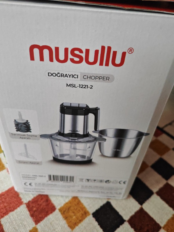 Musullu Rondo Doğrayıcı - 2 Litre MSL-1221-2