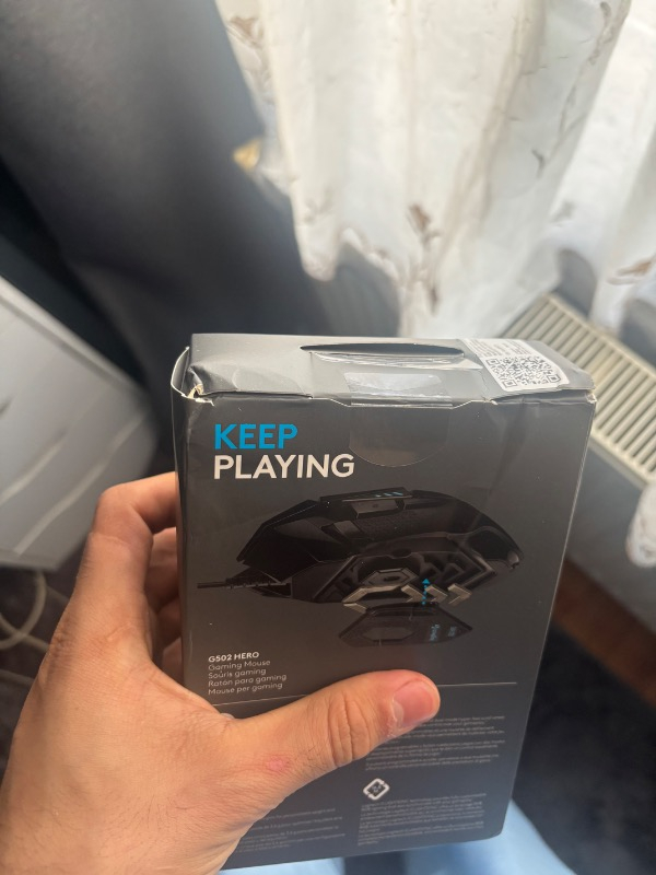 Logitech G G502 HERO LIGHTSYNC 25.600 DPI Yüksek Performanslı Kablolu Oyuncu Mouse - Siyah