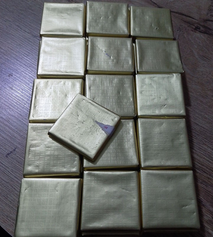 Melodi Çikolata Altın Sargılı Madlen Sütlü Çikolata- 500 gr
