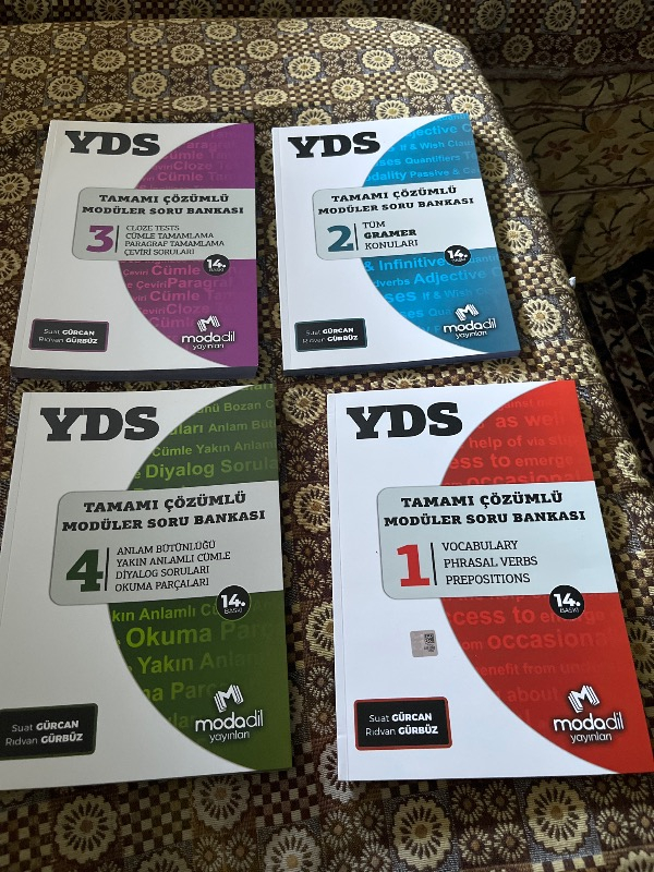 Modadil Yayınları Modadil YDS Modüler Soru Bankası Seti Suat Gürcan Üniversite Hazırlık İçin Tamamı Çözümlü