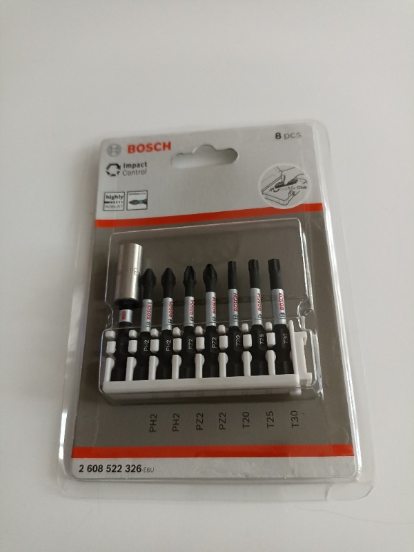 Bosch Impact Control Vidalama Bits Uç Seti 8 Parça 2608522326