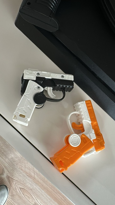 Dönüştürücü Mini Silah Stres Çarkı Oyuncak Tabancası Çark Tabanca