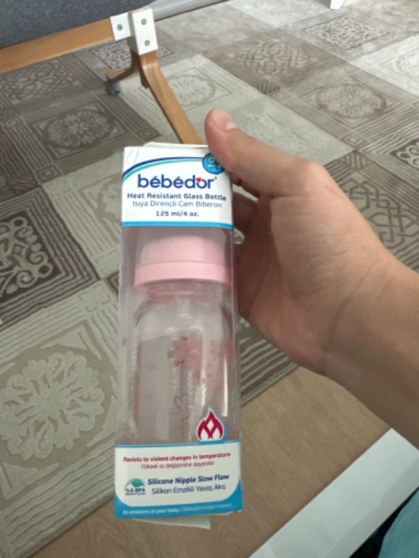 Bebedor Isıcam Biberon Orta Akış (125 ml) / Mavi
