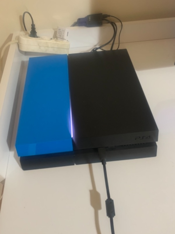 Sony PS4 Custom Faceplate Kapak Mavi