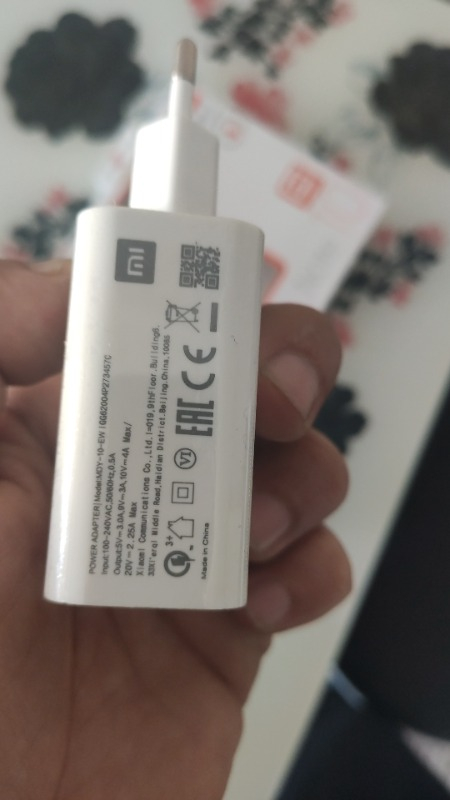 Xiaomi 33W Turbo Hızlı Şarj ve Kablosu