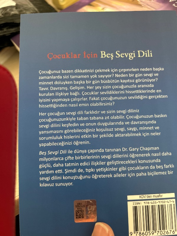 Çocuklar İçin Beş Sevgi Dili