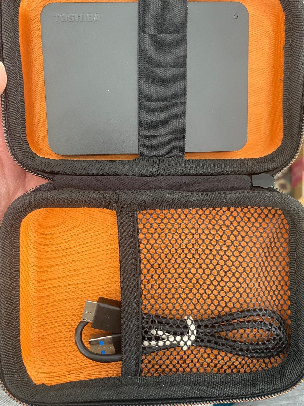 MACK MCC-4008 2.5" Hard Disk Kılıfı Siyah Turuncu
