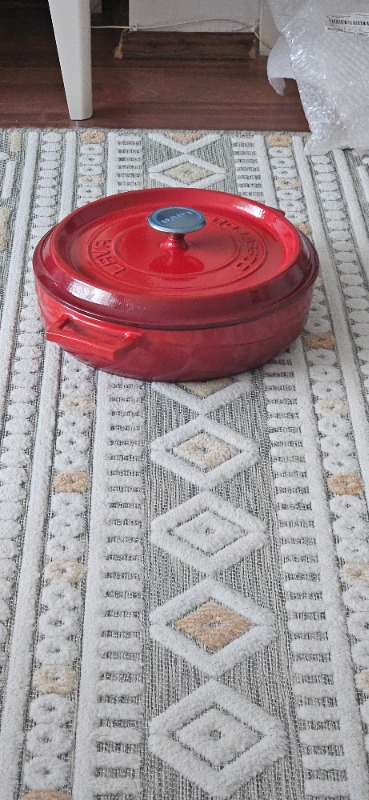 Lava Çok Amaçlı Yayvan Tencere Trendy Kırmızı Çap(Ø)28 Cm.