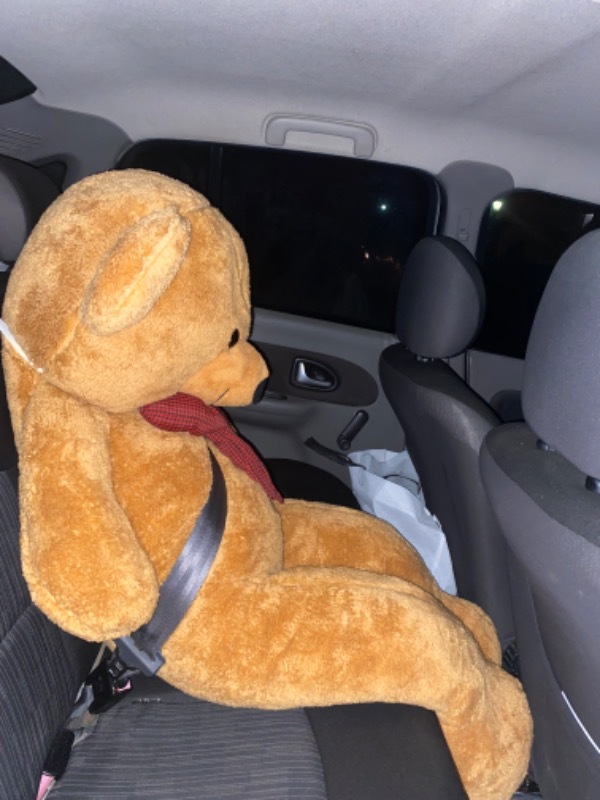 Ritoys 130 cm Papyonlu Dev Boy Peluş Ayı lik Kahverengi Ayıcık