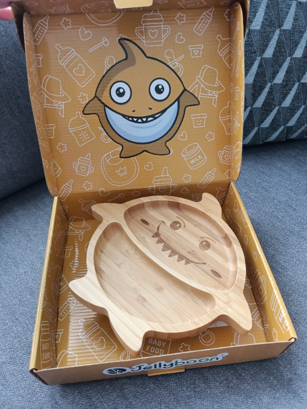 Jellyboon Bambu Köpek Balığı Vakumlu Tabak