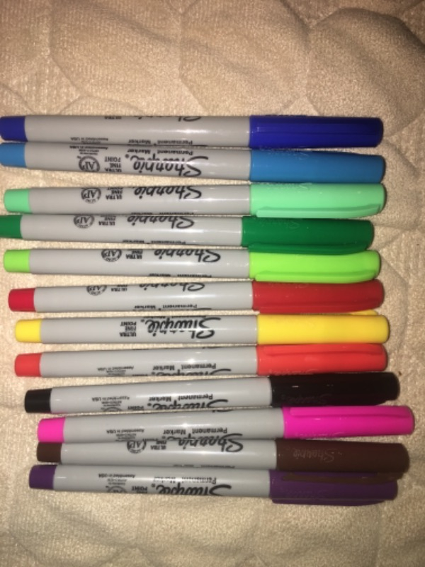 Sharpie Set Permanent Ultra Fine Uç 12 Li 941891