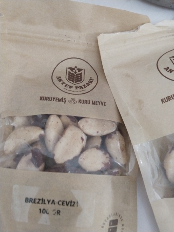 Antep Pazarı Brezilya Cevizi - 100 gr