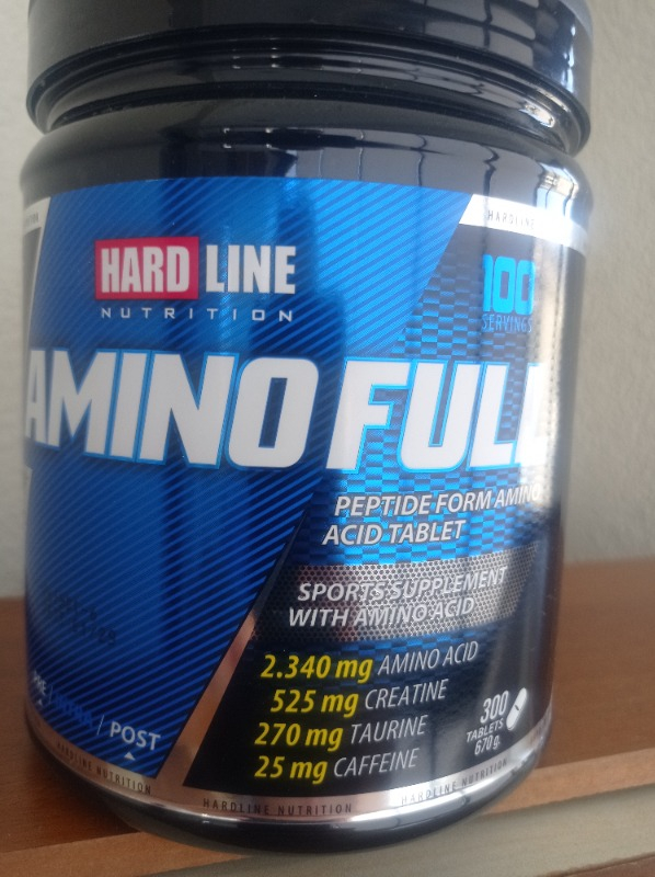 Hardline Nutrition Amino Full 300 Tablet Kompleks Amino Asit