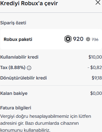 Roblox 200 Robux 3 USD Dijital Oyun Pinleri Mobil Platformda Kullanım İçin