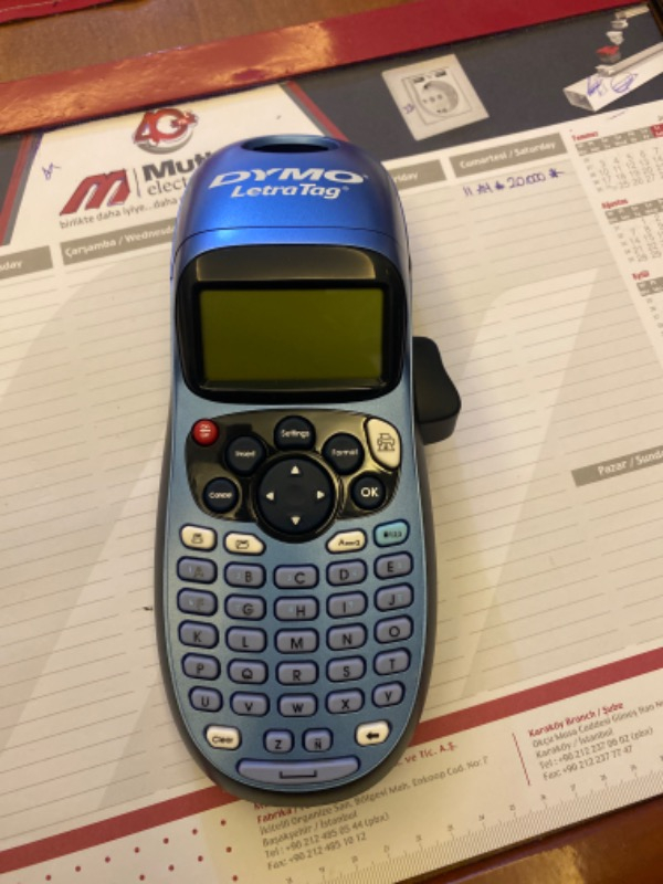 Dymo Letratag Elde Taşınır Etiketleme Makinesi