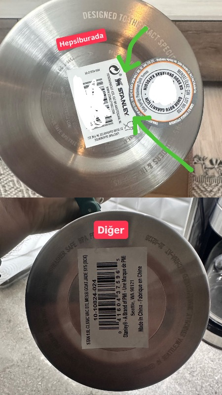 Stanley Klasik Termos 1,9 Litre Siyah