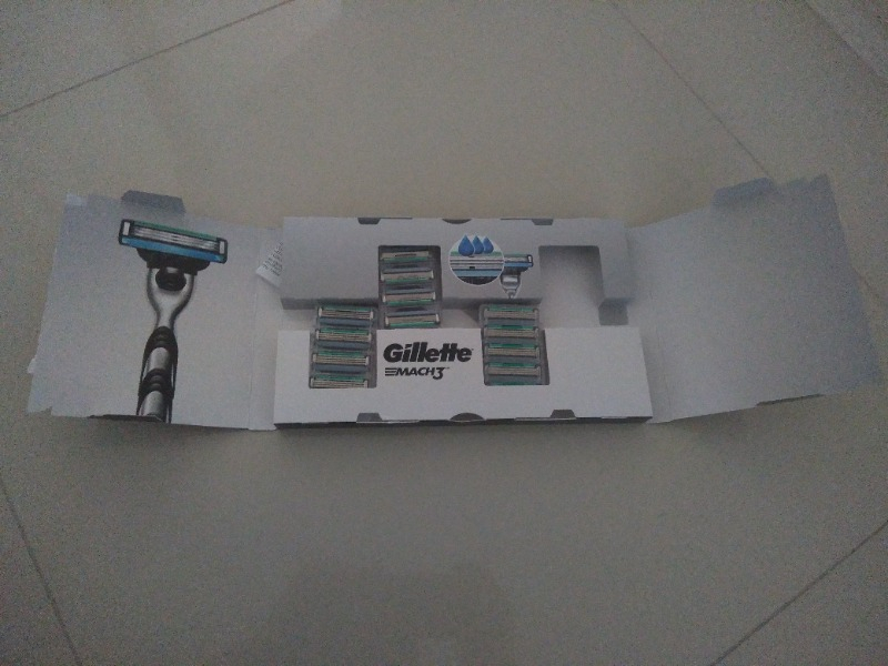 Gillette Mach3 18'li Yedek Tıraş Bıçağı Karton Paket