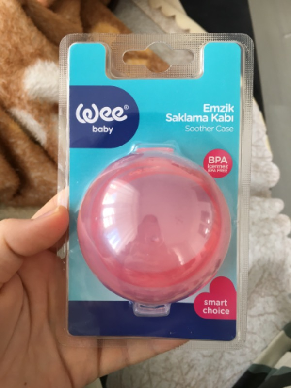 Wee Baby Emzik Saklama Kutusu - PEMBE