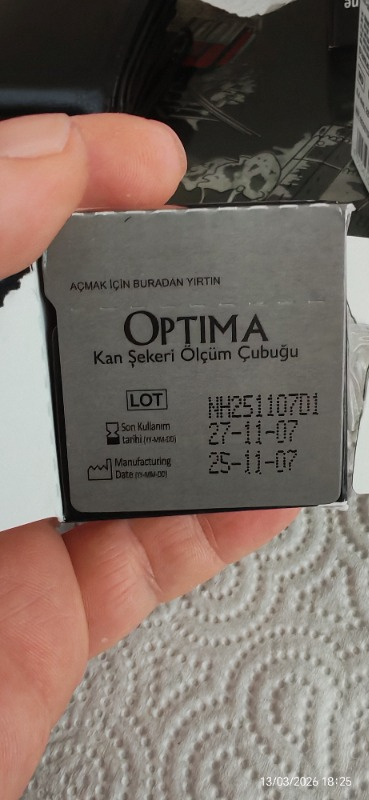 Optima Ölçüm Çubuğu