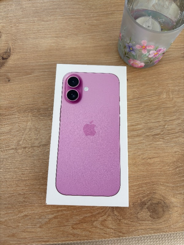 iPhone 16 128GB Pembe