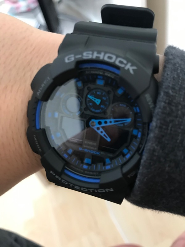 Casio GA-100-1A2DR G-Shock Erkek Kol Saati