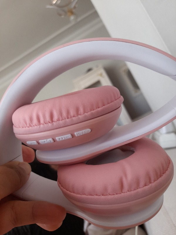 Torima P68 Bluetooth Kablosuz Stereo Kulaklık Pembe