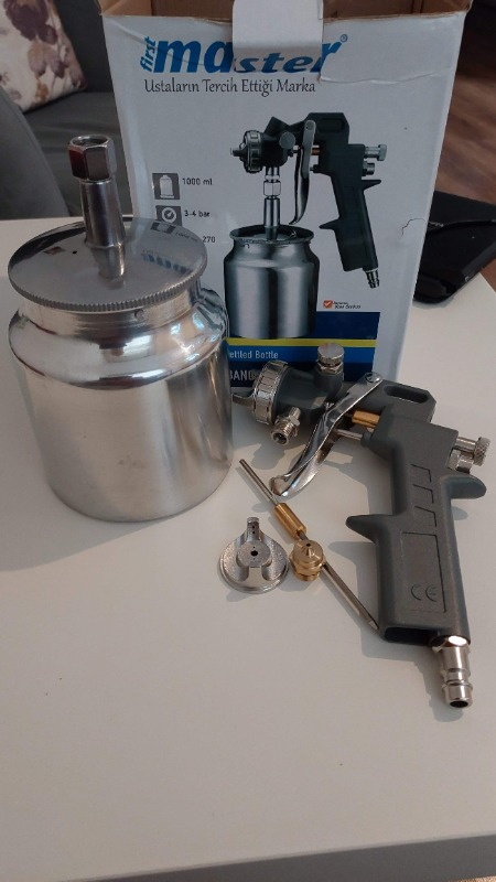 Master Boya Tabancası Alttan Depolu 1.8 mm