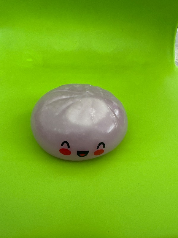 Gökkuşağı Sepeti Çin Mantısı Dumpling Squishy Eğlenceli Hediye +1 Yaş İçin Yumuşak Dokulu Koleksiyonluk 1 adet