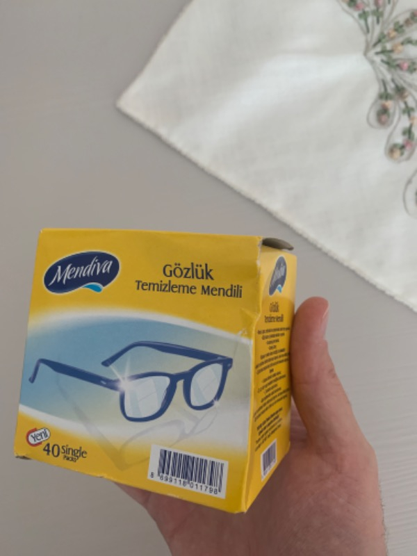 Mendiva Gözlük Temizleme Mendili Mendiva 40 Lı