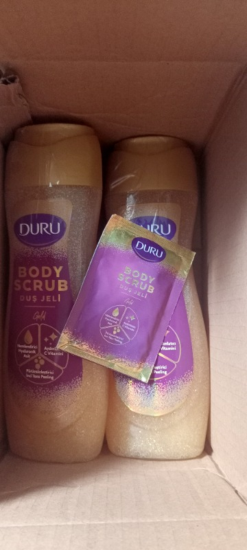 Duru Body Scrub Gold Duş Jeli 2X450 ml