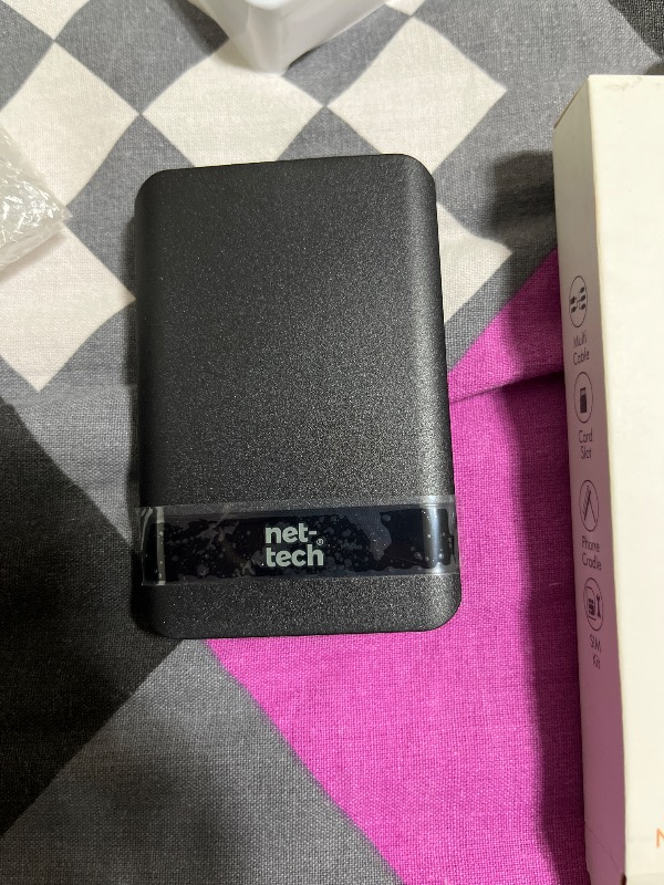 Nettech NT-DC04 Plastik 20 cm USB To Micro + Lightning + Type-C Şarj ve Data Kablosu (Siyah)