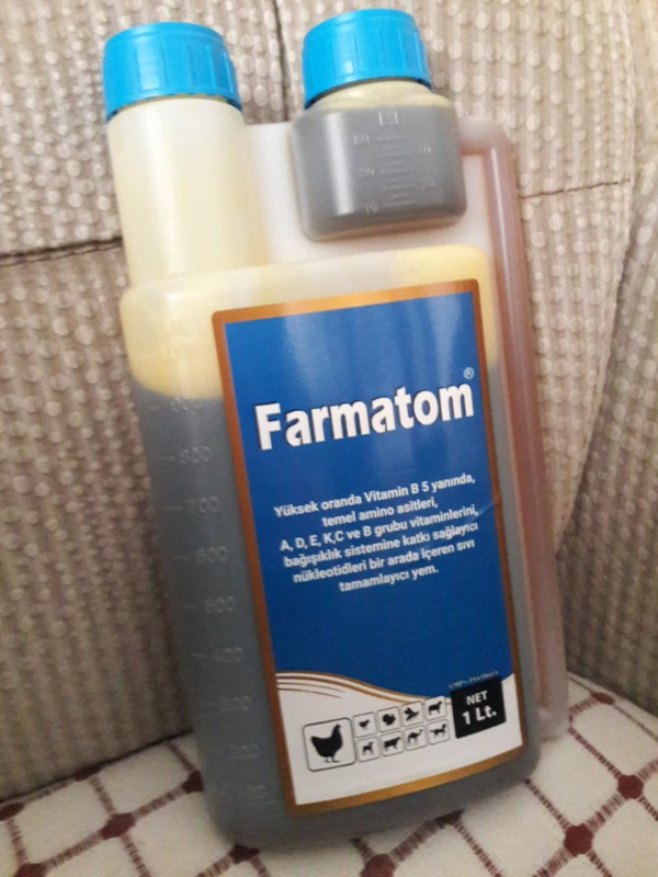 Royal Ilaç Farmatom Vitaminli Kanatlı Vitamin Ürünü 1 Litre