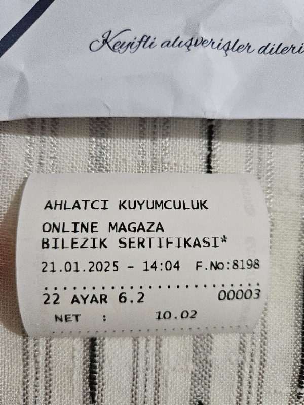 Ahlatcı 10 gr 2'li Burma  22 Ayar Bilezik