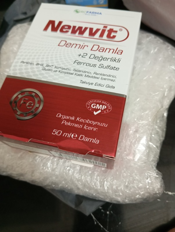 Newvit Demir Damla 2X50 ml