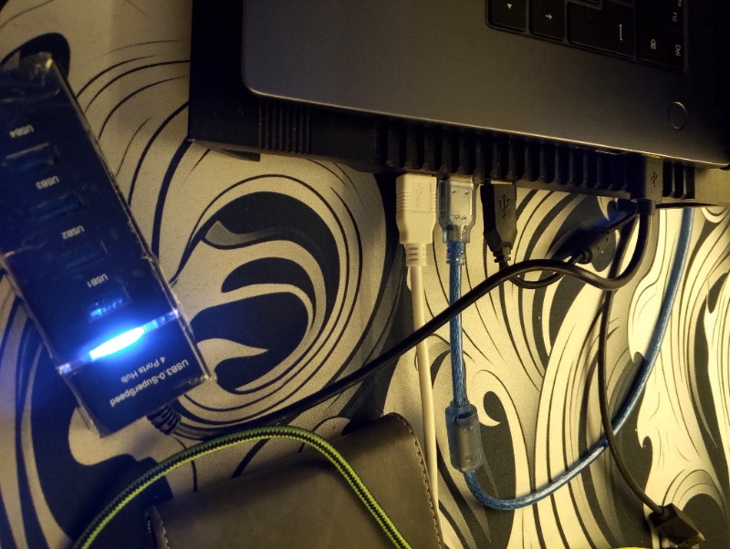 Alfais 4360 4 Port USB 3.0 Hub Switch Çoklayıcı Çoğaltıcı Adaptör
