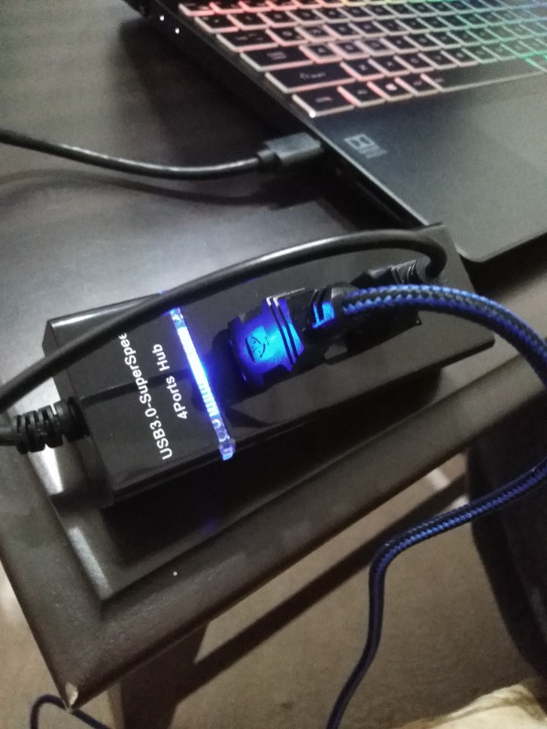 Alfais 4360 4 Port USB 3.0 Hub Adaptör Yüksek Hızlı Bağlantı Çoğaltıcı Cihaz